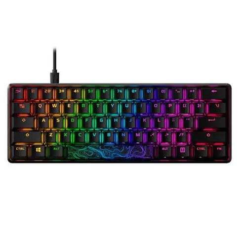 HyperX Alloy Origins 60 Mechanical Gaming Keyboard Red Linear Switches 4P5N4AA#ABA – TechCure India