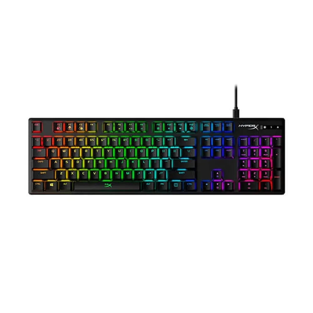 HYPERX Alloy Origins Full Size RGB Mechanical Gaming Keyboard (HyperX Aqua Switch) – TechCure India