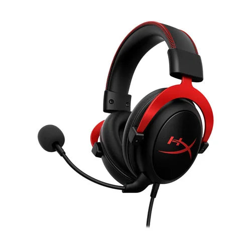 HyperX Cloud II Black-Red Gaming Headset – TechCure India