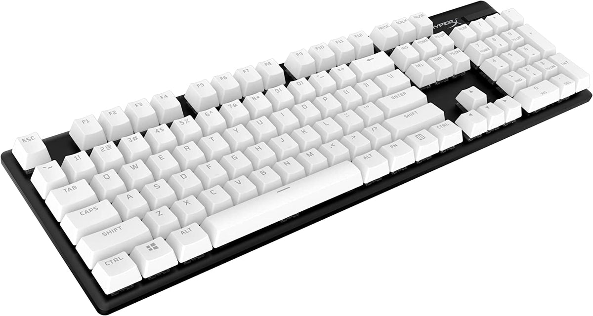 HyperX PBT Keycaps (White) Full Key Set - English (US) – photo 3 – TechCure India