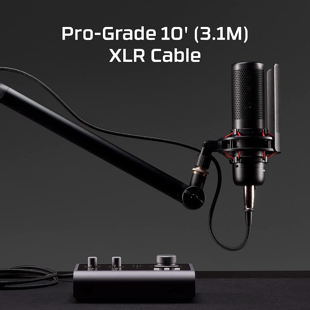 HYPERX XLR Cable Male-to-Female, 3 Pin, 10-Foot ( Black ) – photo 2 – TechCure India