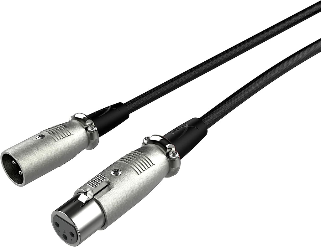 HYPERX XLR Cable Male-to-Female, 3 Pin, 10-Foot ( Black ) – photo 6 – TechCure India