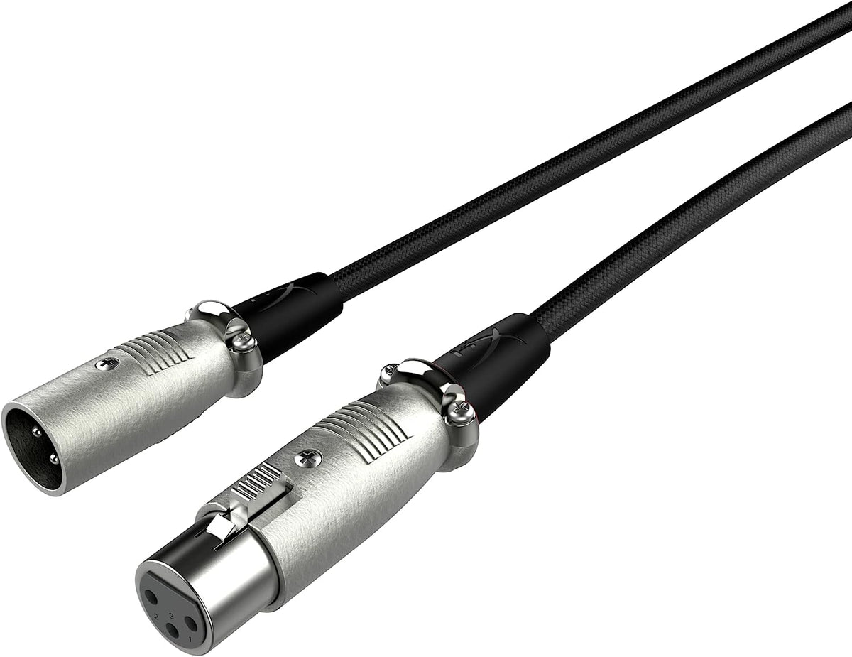 HYPERX XLR Cable Male-to-Female, 3 Pin, 10-Foot ( Black ) – photo 6 – TechCure India