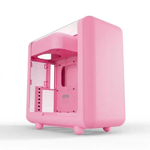 Hyte X50 Strawberry Milk E-ATX Mid Tower Case – Model CS-HYTE-X50G-SM – TechCure India
