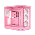 HYTE Y50 Essential Aesthetic RGB EATX Mid Tower Cabinet ( Strawberry Milk ) – TechCure India