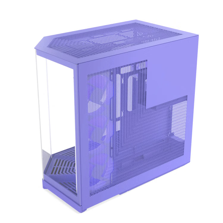 HYTE Y50 Essential Aesthetic RGB EATX Mid Tower Cabinet ( Taro Milk ) – TechCure India