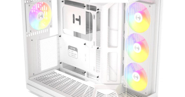 Hyte Y50 RGB MId-Tower Gaming Cabinet - Snow White – Model CS-HYTE-Y50RGB-WW – TechCure India