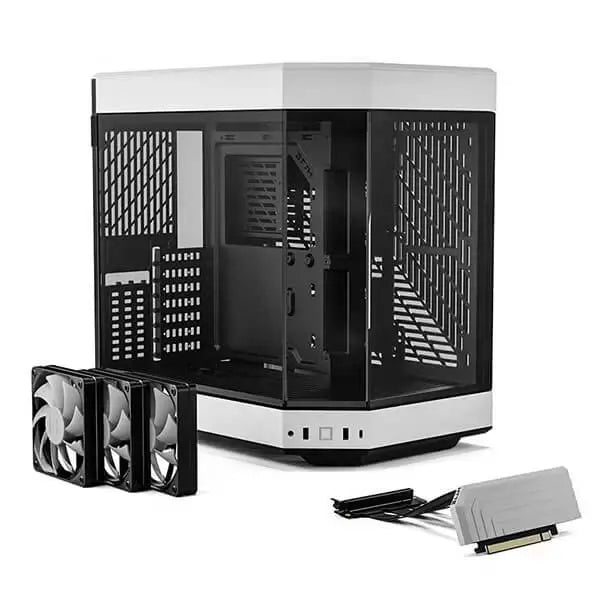 Hyte Y60 Atx Mid Tower Cabinet (Black And White) (CS-HYTE-Y60-BW) – TechCure India