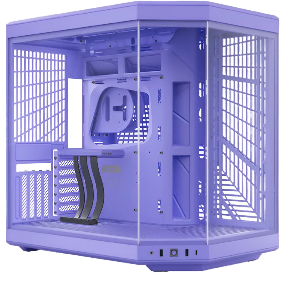 HYTE Y70 ATX Mid Tower Cabinet ( Taro Milk ) – Model CS-HYTE-Y70-TM – TechCure India