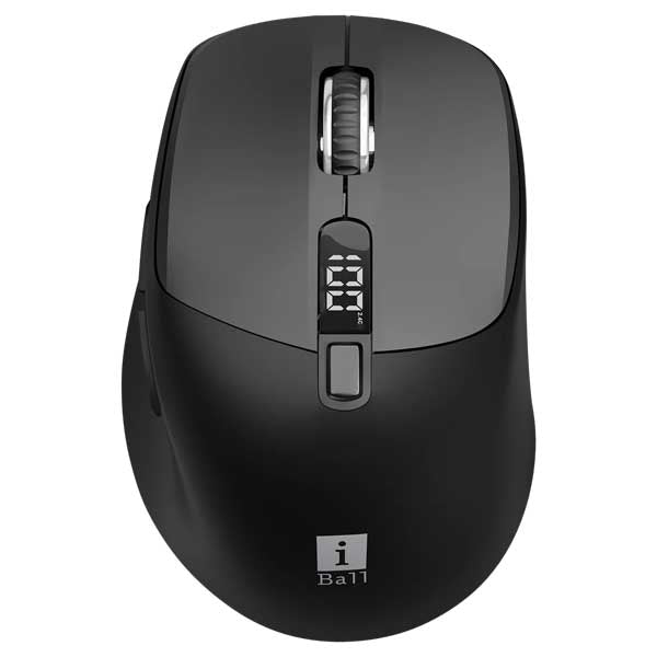 iBall GLIDR S300 Wireless Mouse (Black) – TechCure India