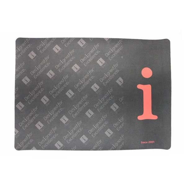iBall Tracky 100 35 x 25 cm Mouse Pad (Black) – Model Tracky 100-Black – TechCure India