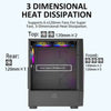 ANT ESPORTS Ice-100 ATX Mid Tower Cabinet ( Black ) - 3
