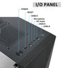 ANT ESPORTS Ice-100 ATX Mid Tower Cabinet ( Black ) - 4