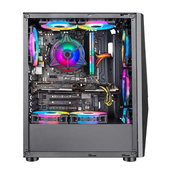 ANT ESPORTS ICE-130AG ATX Mid Tower Cabinet (Black) - 3