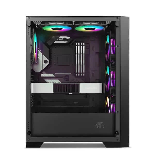 ANT ESPORTS ICE-170 TG ATX Mid Tower Cabinet (Black) - 4