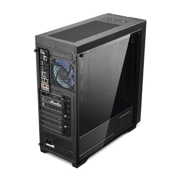 ANT ESPORTS ICE-200TG ARGB ATX Mid Tower Cabinet (Black) - 5