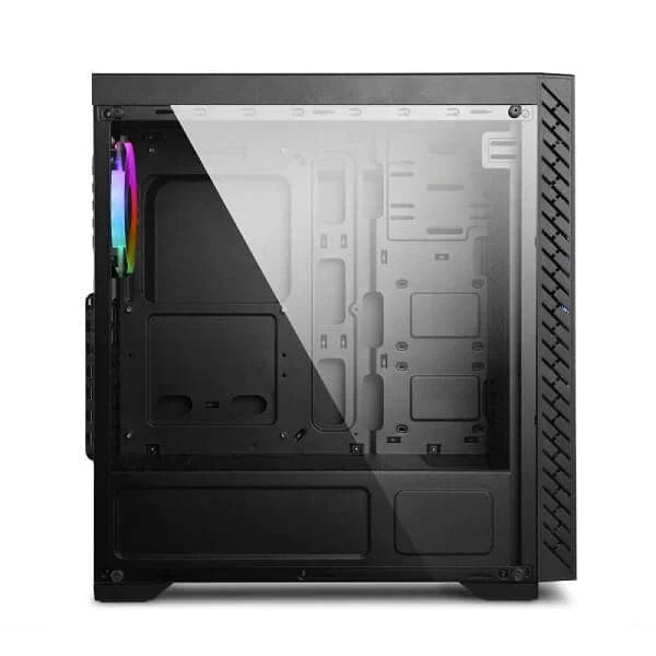 ANT ESPORTS ICE-200TG ARGB ATX Mid Tower Cabinet (Black) - 2