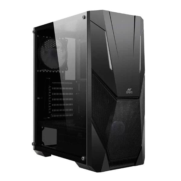 ANT ESPORTS ICE-211TG ARGB ATX Mid Tower Cabinet (Black) - 3