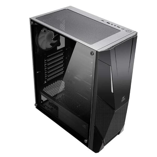 ANT ESPORTS ICE-211TG ARGB ATX Mid Tower Cabinet (Black) - 6