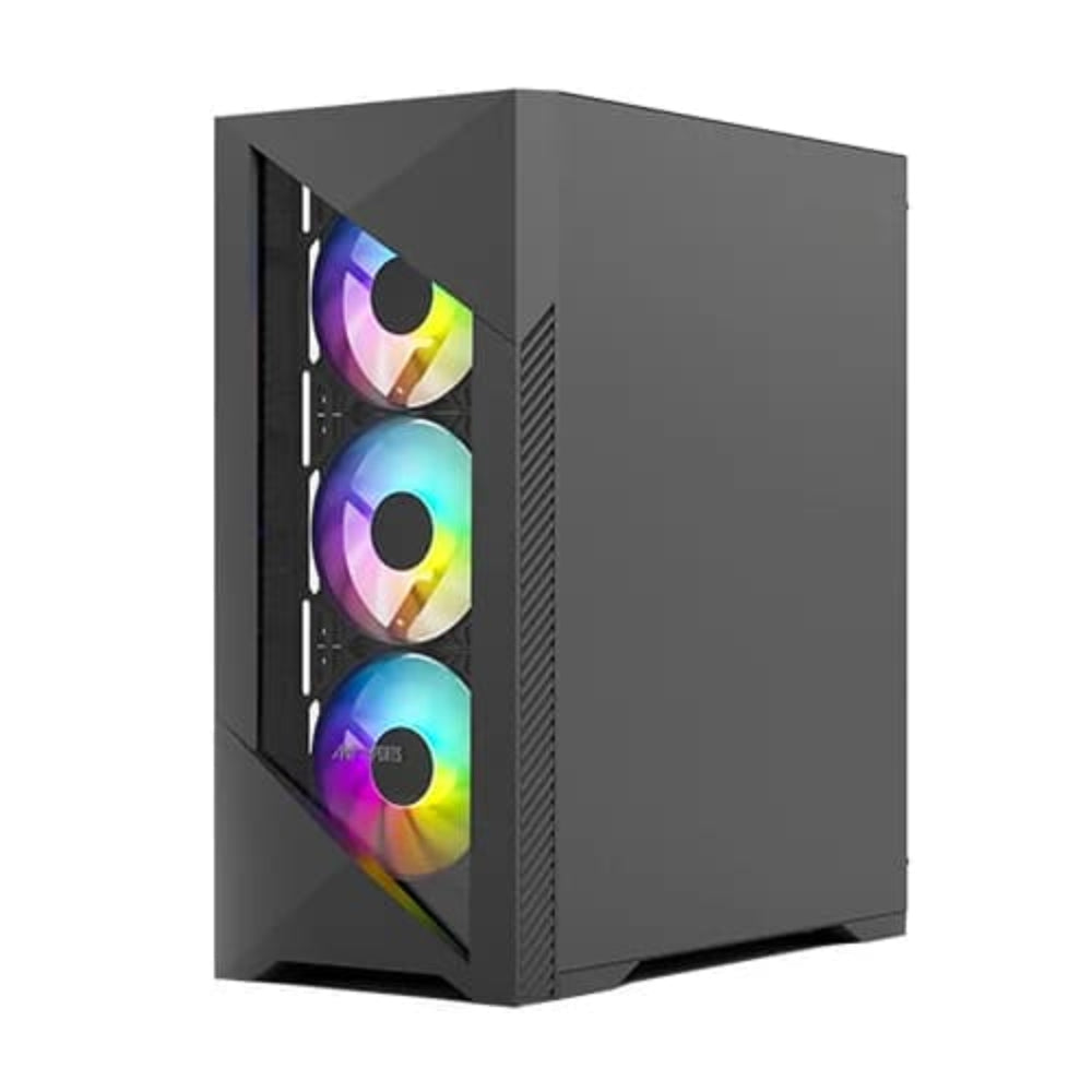 ANTESPORTS ICE 270G 6F ARGB ATX Mid Tower Cabinet (Black) - 2