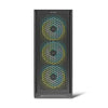 ANT ESPORTS ICE-4000 RGB Mesh ATX Mid Tower Cabinet (Black) - 2