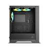 ANT ESPORTS ICE-4000 RGB Mesh ATX Mid Tower Cabinet (Black) - 3