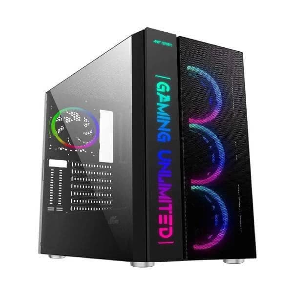 ANT ESPORTS ICE-511 MAX EATX Mid Tower Cabinet (Black) - 2