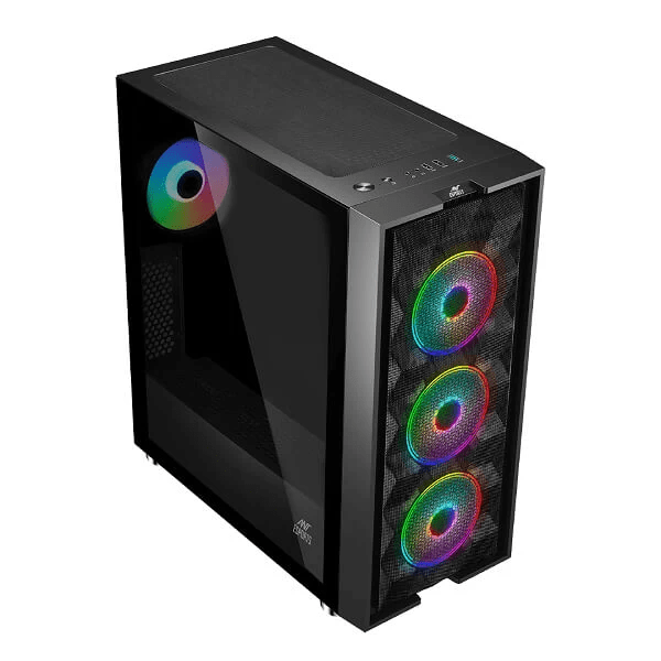 Ant Esports ICE-521MT Mid Tower Gaming Cabinet with Transparent Tempered Glass – TechCure India