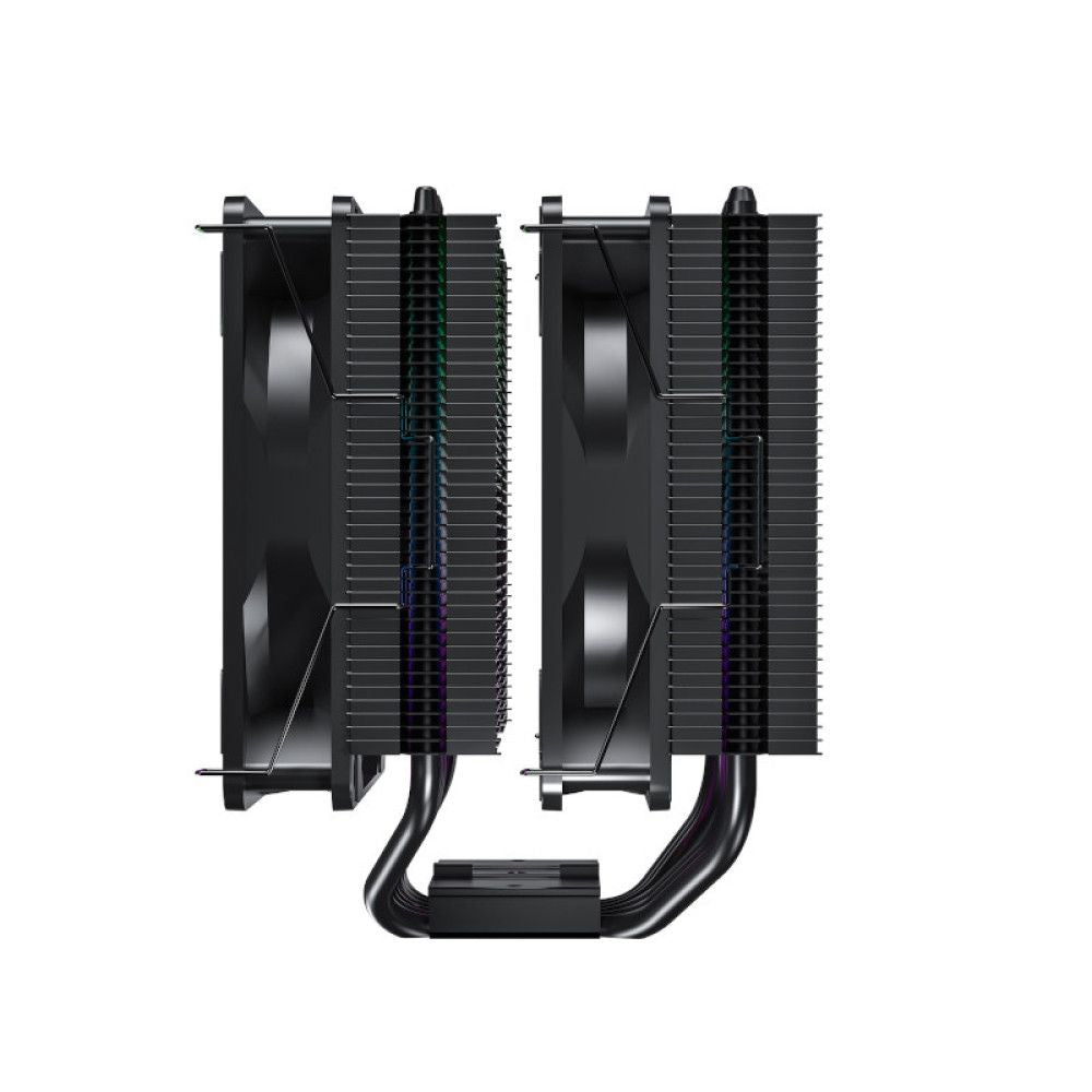 ANT ESPORTS ICE-C621 Dual Tower ARGB CPU Air Cooler (Black) - 3