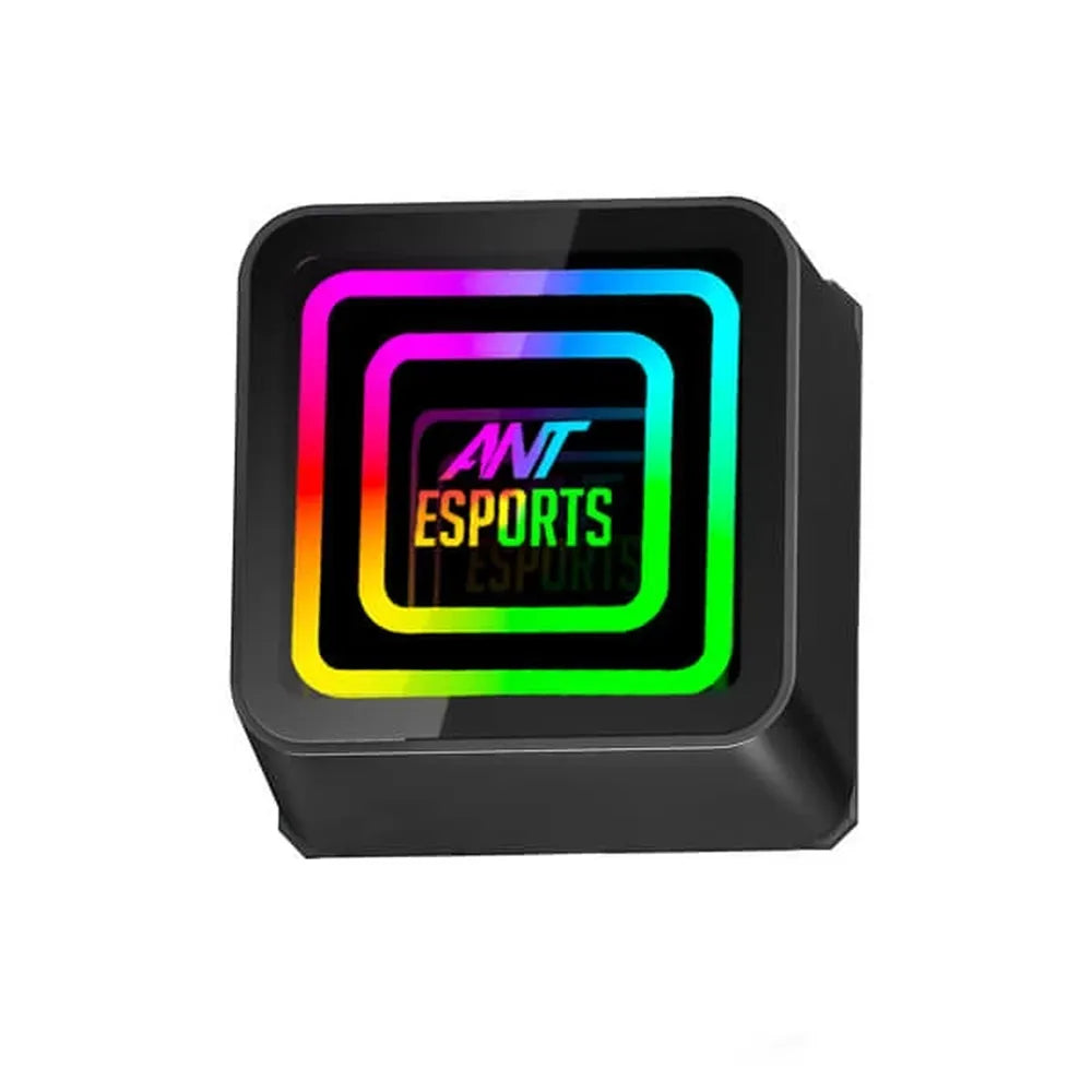 ANT ESPORTS ICE-Infinite 240 ARGB 240mm CPU Liquid Cooler (Black) - 2