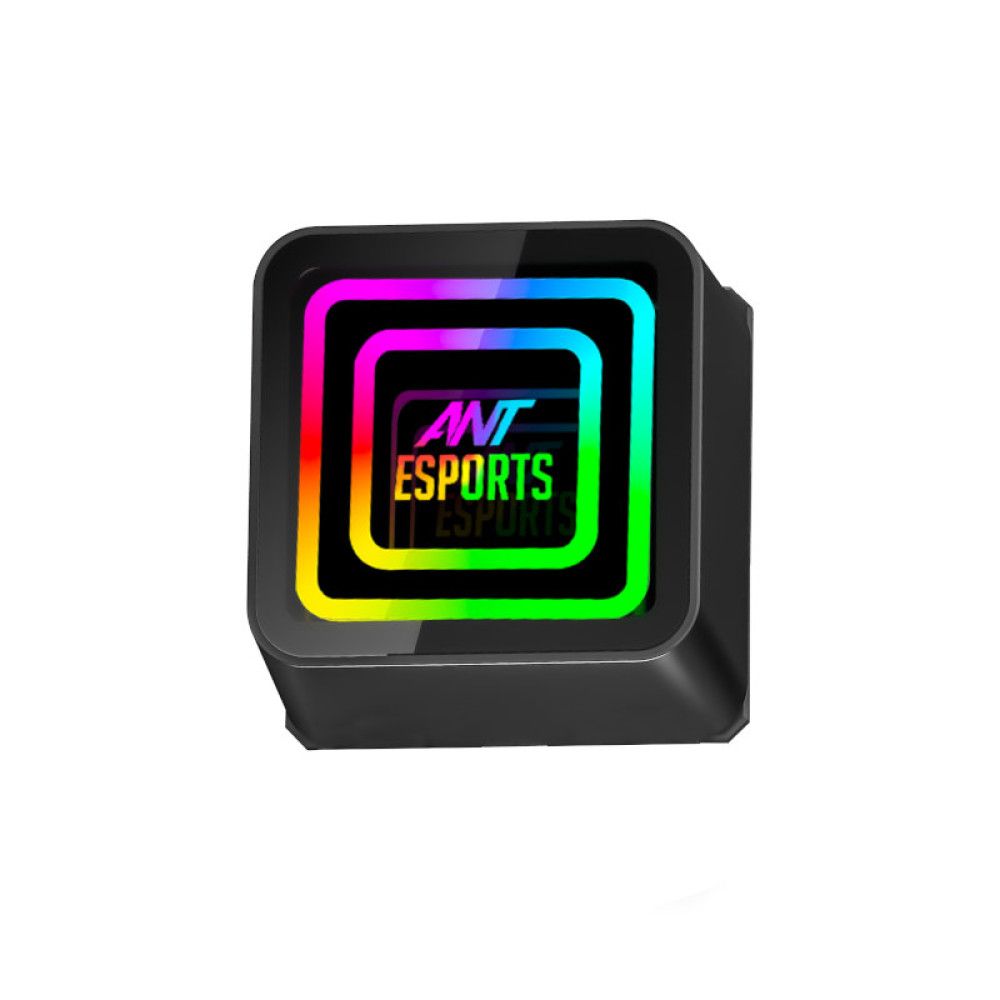 ANT ESPORTS ICE-Infinite 360 ARGB CPU Liquid Cooler (Black) - 2