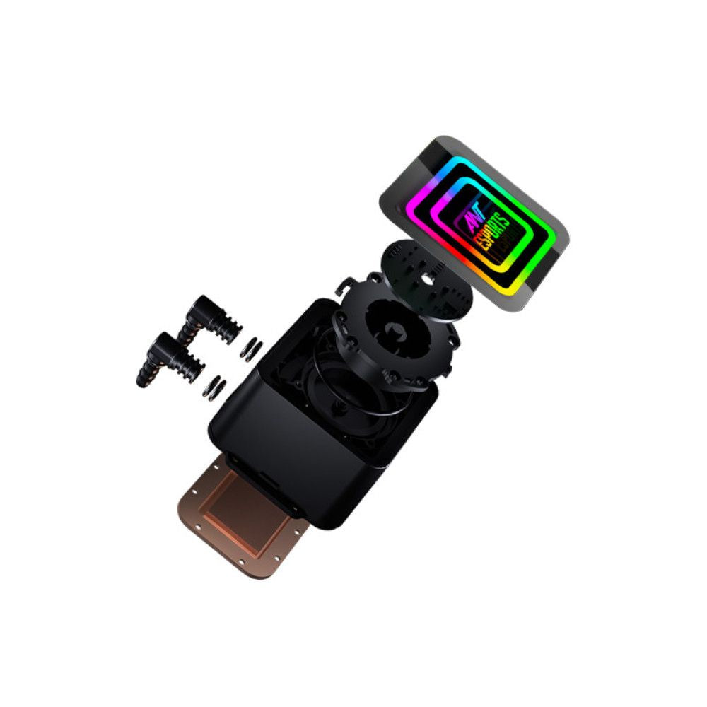 ANT ESPORTS ICE-Infinite 360 ARGB CPU Liquid Cooler (Black) - 3
