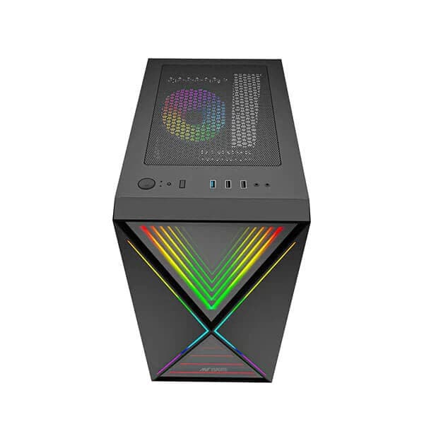 ANT ESPORTS Infinity X ATX Mid Tower Cabinet (Black) – TechCure India
