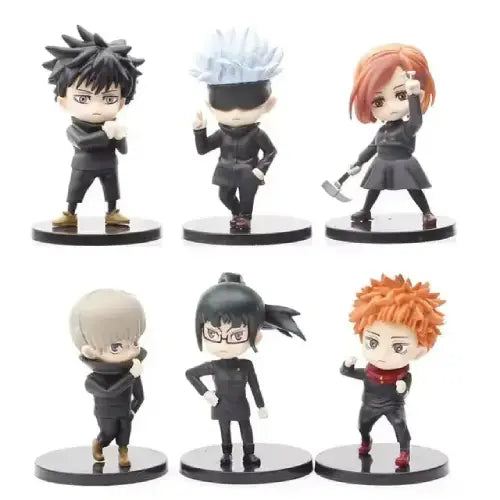 Jujutsu Kaisen 15cm Action Figure, Set of 6 – TechCure India