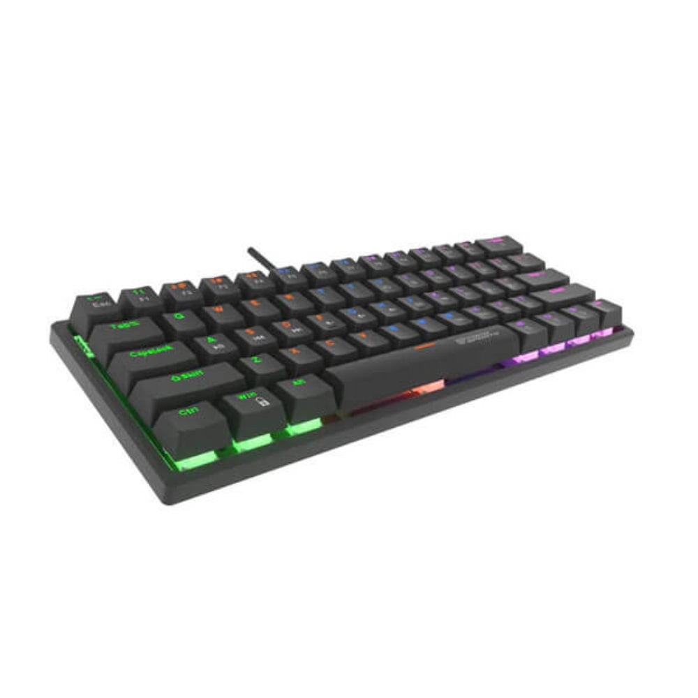 COCONUT K21 Virgo Mini 60% Wired Mechanical Gaming Keyboard ( Black ) ( Outemu Red Switch ) – TechCure India
