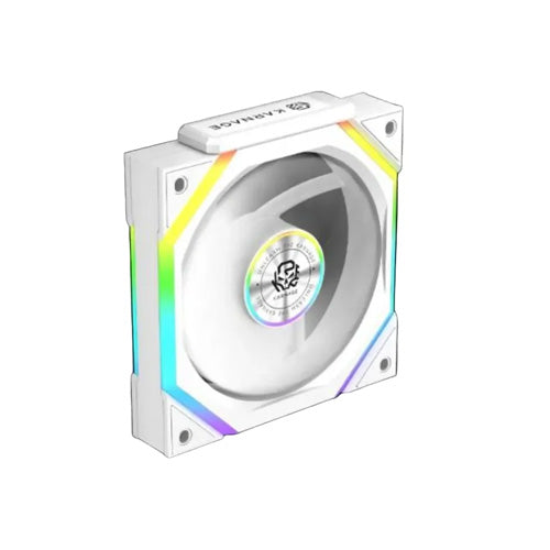 KARNAGE lgnite ARGB Case Fan ( White ) ( Single Pack ) KNG-CF-36-WH – TechCure India