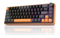 KARNAGE Sentinel 65% Wired Mechanical RGB Wireless Gaming Keyboard (Orange / Black) (Red Switches) – TechCure India