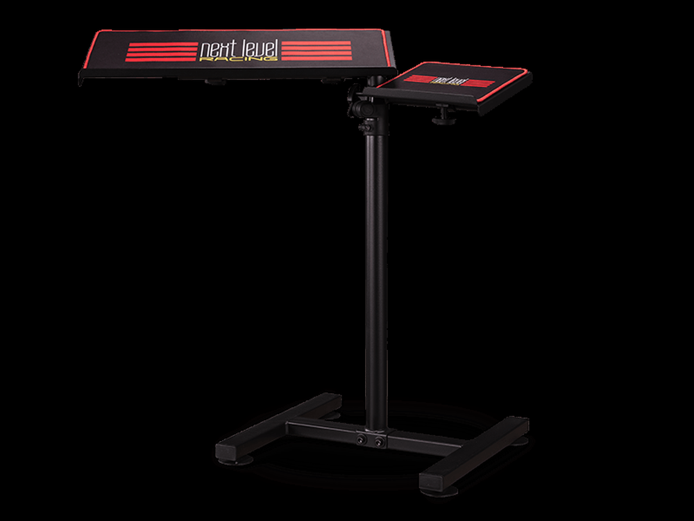 NEXT LEVEL Racing Free Standing Triple Monitor Stand (NLR-A010) And Free Standing Keyboard And Mouse Tray (NLR-A012) - 2