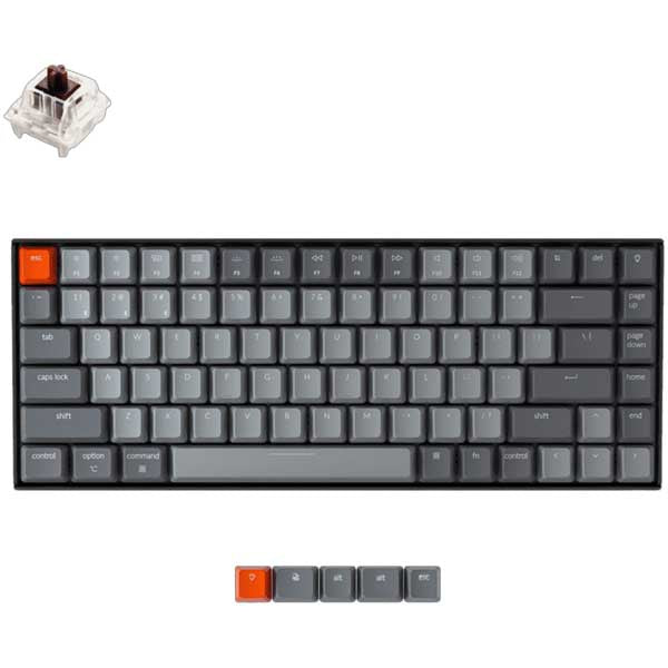 Keychron K2 Brown Switch Wireless Mechanical Keyboard (Version 2) K2-A3 – TechCure India