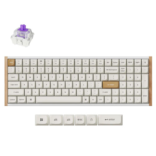 Keychron K4 HE Wireless Magnetic Switch Custom Keyboard K4H-Q1 – TechCure India