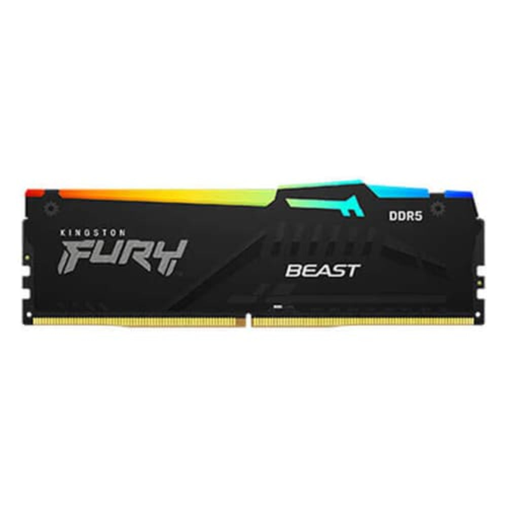 KINGSTON Fury Beast RGB Expo 64GB ( 32GB x 2 ) 6000MHz DDR5 RAM ( Black ) ( CL30 )