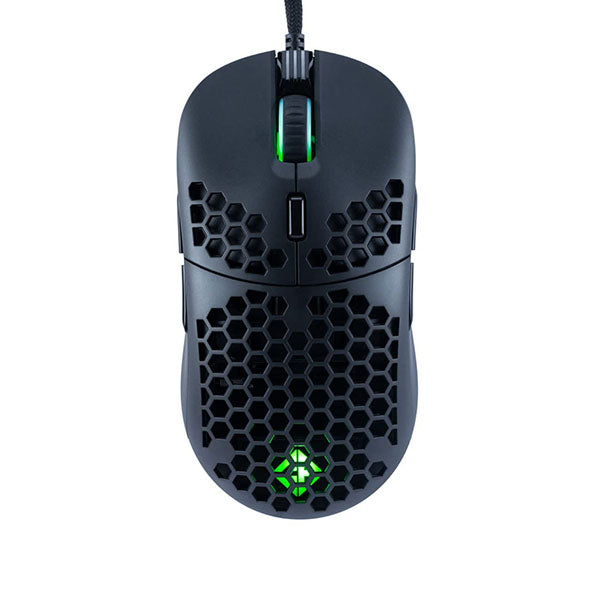 Cosmic Byte Kilonova PRO 3389IC RGB Wired Gaming Mouse with Pixart 3389 Sensor, Ultra Lightweight 73grams, Adjustable Weights, Paracord Cable, Replaceable Top Cover and Side Buttons – TechCure India