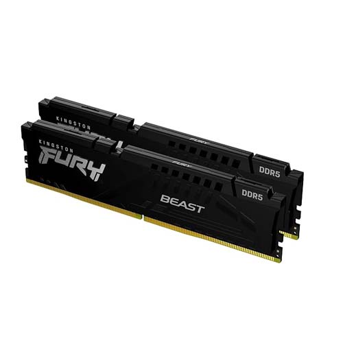 Kingston FURY Beast 128GB (64GBx2) DDR5 5600mhz CL36 Desktop Memory KF556C36BBEK2-128 – TechCure India