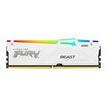 Kingston Fury Beast RGB 32GB DDR5 6000Mhz CL36 Desktop RAM White (KF560C36BWEA-32) – TechCure India