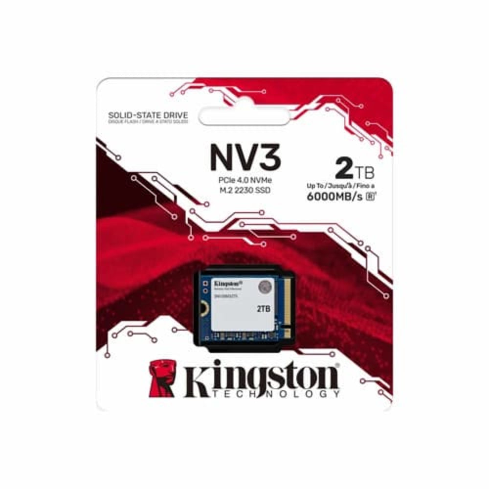 KINGSTON NV3 2230 2TB M.2 NVMe Gen4 Solid State Drive ( SSD ) – TechCure India