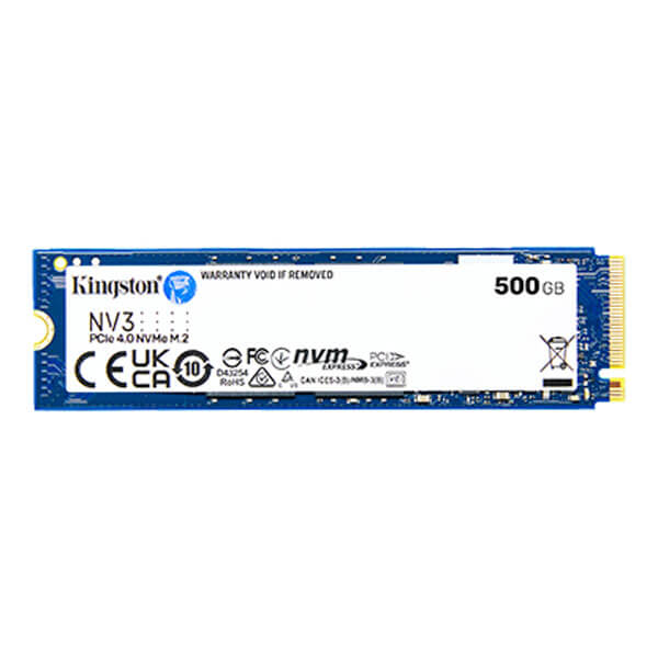 Kingston NV3 500GB NVMe Gen4 SSD – Model SNV3S-500G – TechCure India