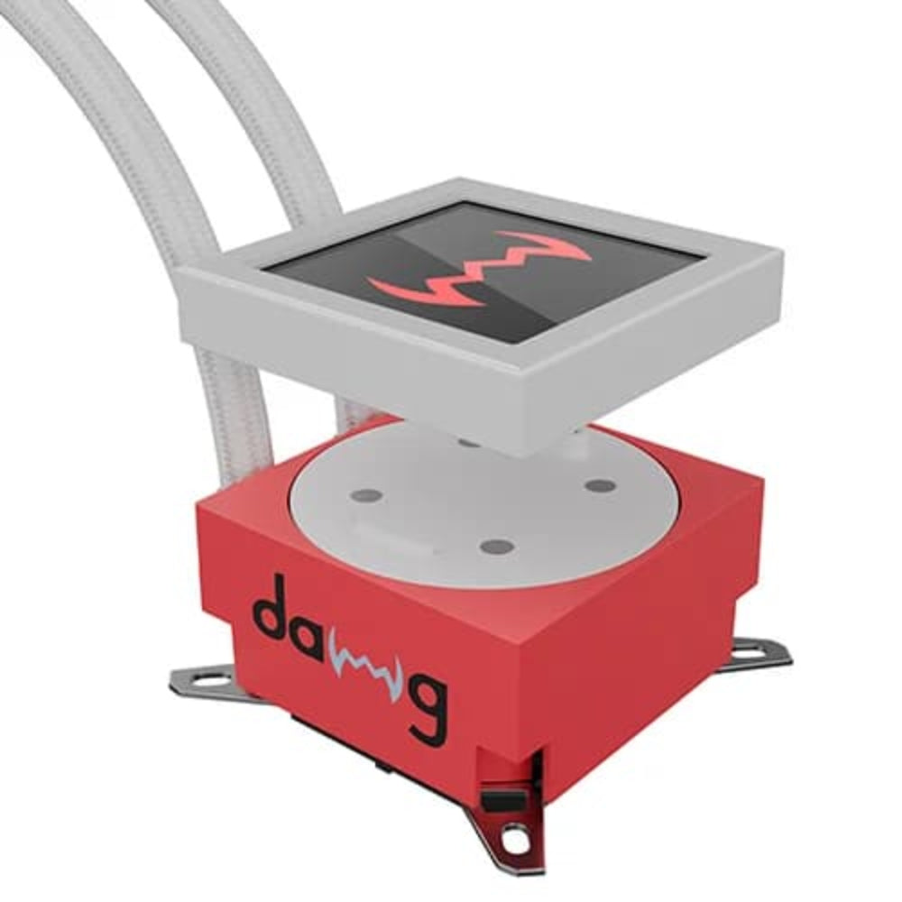 DAWG L240 ARGB 240mm CPU Liquid Cooler ( With LCD Display )( White ) - 3