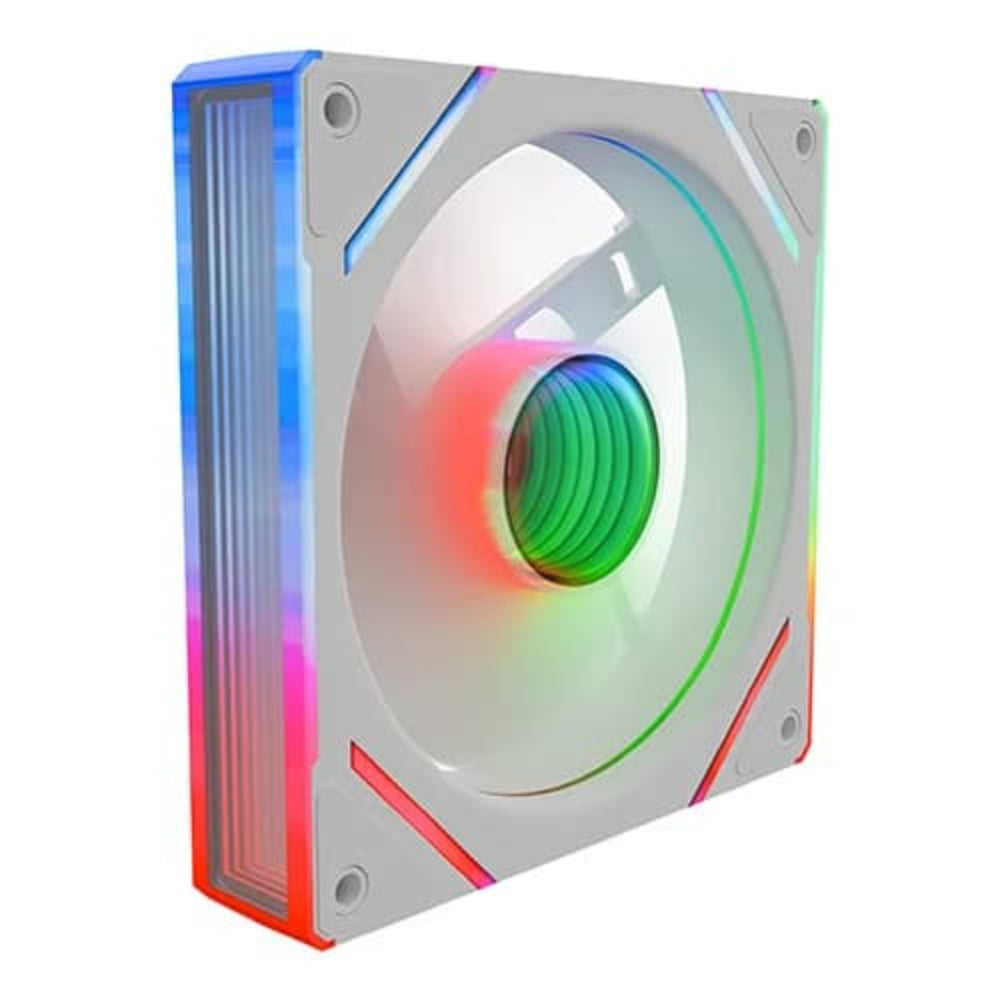 DAWG L360 ARGB 360mm CPU Liquid Cooler ( With LCD Display ) ( White ) - 5