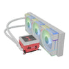 DAWG L360 ARGB 360mm CPU Liquid Cooler ( With LCD Display ) ( White ) - 2