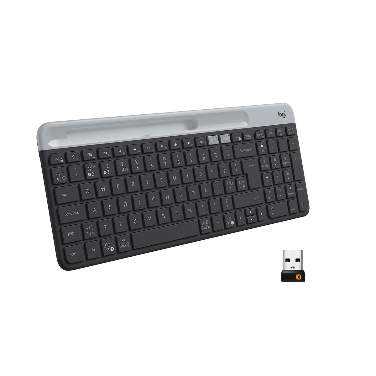 LOGITECH K580 SLIM MULTI DEVICE WIRELESS KEYBOARD – TechCure India